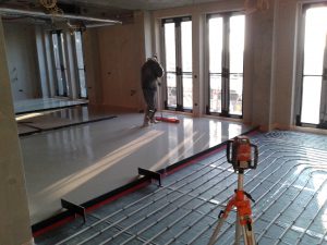 Contactgeluidisolatie en vloerverwarming